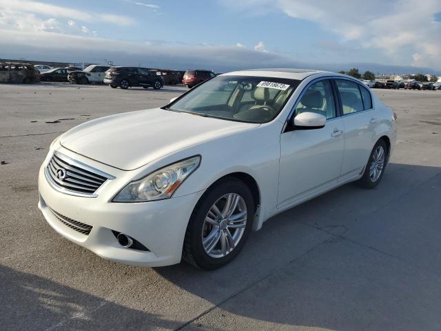 INFINITI G25 BASE 2011 with VIN JN1DV6AP9BM601164 - Photo from auction