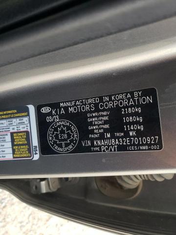Photo 14 from auction – 2014 KIA RONDO with VIN KNAHU8A32E7010927
