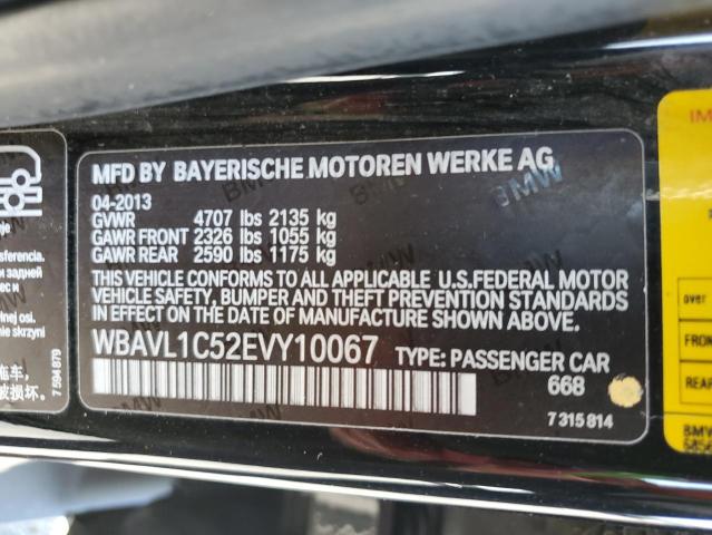 Photo 14 from auction – 2014 BMW X1 XDRIVE2 with VIN WBAVL1C52EVY10067