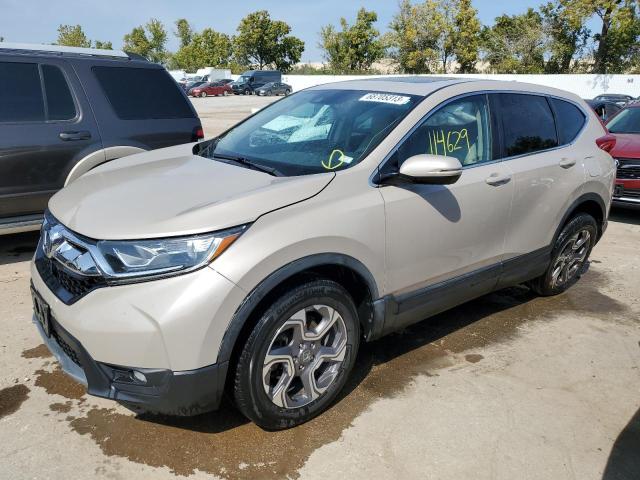 HONDA CR-V EX 2017 with VIN 5J6RW2H54HL043181 - Photo from auction