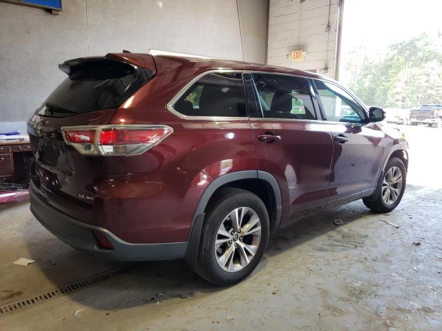 Photo 3 from auction – 2016 TOYOTA HIGHLANDER with VIN 5TDBKRFH7GS321609