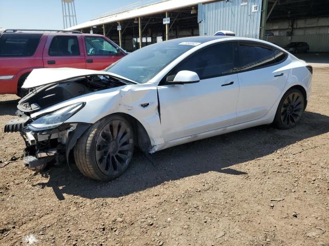 TESLA MODEL 3 2021 with VIN 5YJ3E1ECXMF000893 - Photo from auction