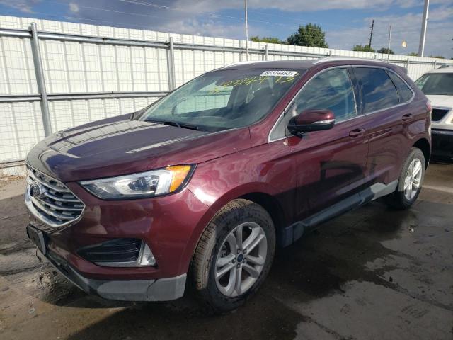 FORD EDGE SEL 2019 with VIN 2FMPK4J93KBC24440 - Photo from auction
