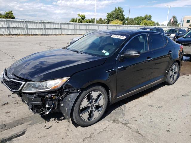 KIA OPTIMA HYB 2013 with VIN KNAGM4AD2D5039187 - Photo from auction