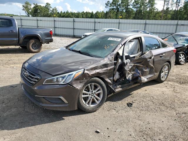 HYUNDAI SONATA SE 2016 with VIN 5NPE24AF9GH402509 - Photo from auction