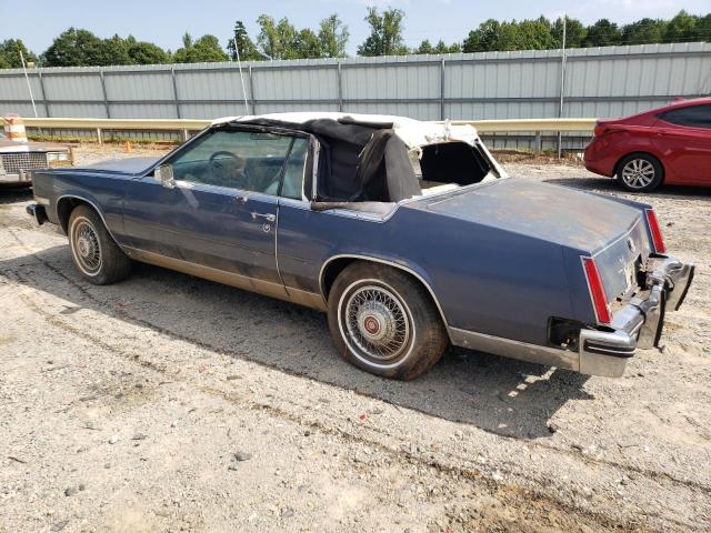 Photo 2 from auction – 1984 CADILLAC ELDORADO B with VIN 1G6AL6786EE633898