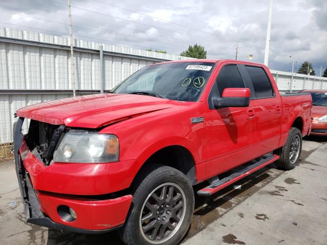 FORD F150 SUPER 2008 with VIN 1FTPW12V18KB31014 - Photo from auction