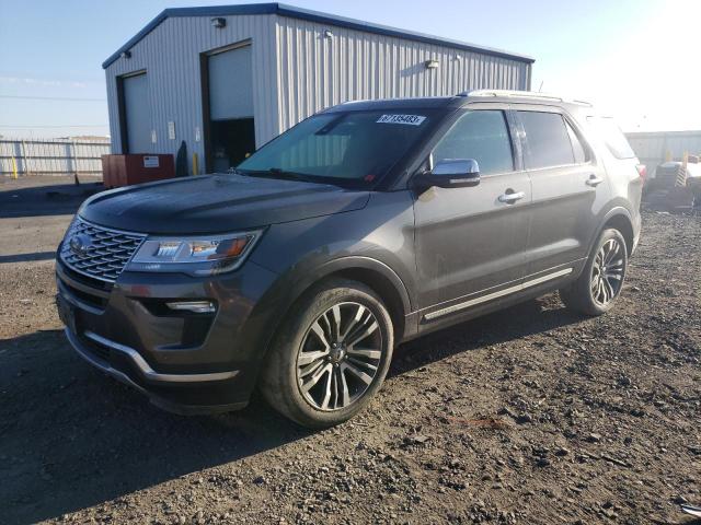 FORD EXPLORER P 2018 with VIN 1FM5K8HT5JGC55390 - Photo from auction