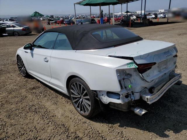Photo 2 from auction – 2018 AUDI A5 PREMIUM with VIN WAUYNGF58JN005285