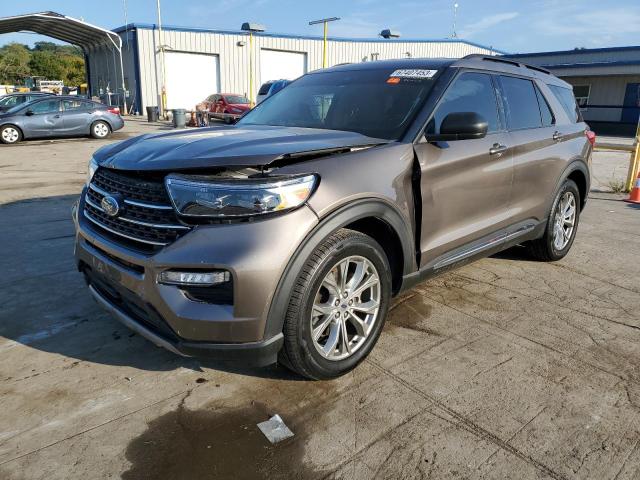 FORD EXPLORER X 2021 with VIN 1FMSK7DH8MGA78076 - Photo from auction