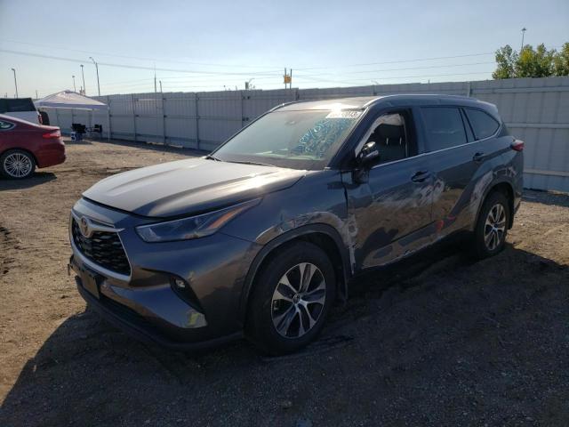 TOYOTA HIGHLANDER 2022 with VIN 5TDHZRBH8NS572874 - Photo from auction