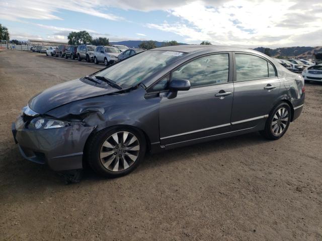 HONDA CIVIC EXL 2010 with VIN 19XFA1F93AE026667 - Photo from auction