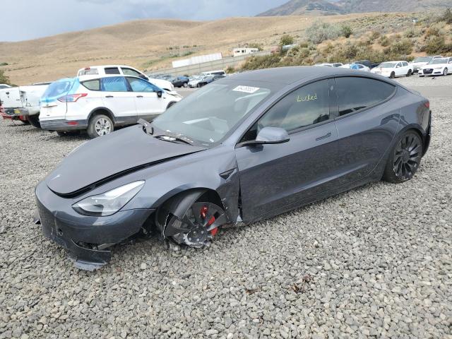 TESLA MODEL 3 2023 with VIN 5YJ3E1EC1PF627597 - Photo from auction