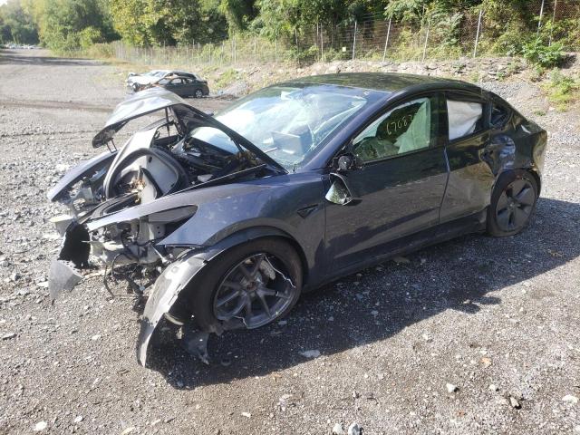 TESLA MODEL 3 2022 с VIN 5YJ3E1EB1NF195436 - Снимка от търг