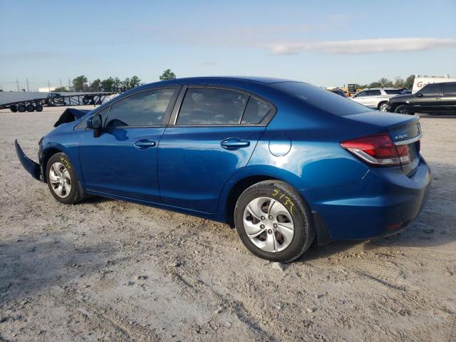 Photo 2 from auction – 2014 HONDA CIVIC LX with VIN 2HGFB2F58EH511608