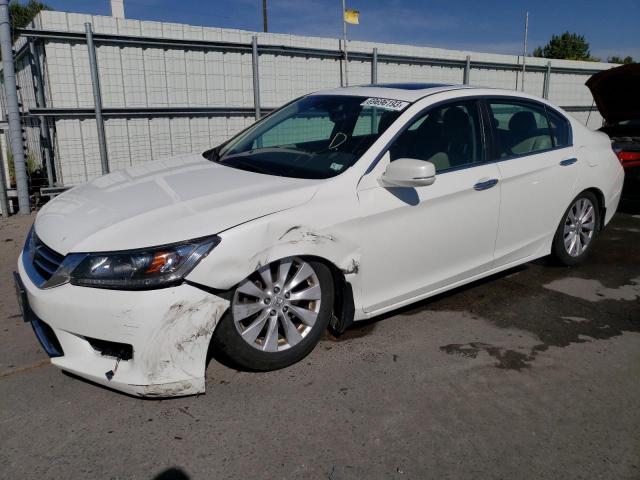 HONDA ACCORD EXL 2014 with VIN 1HGCR2F85EA009002 - Photo from auction