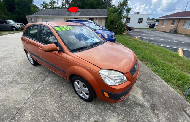 KIA RIO 5 SX 2007 with VIN KNADE163176280302 - Photo from auction