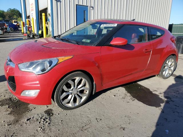HYUNDAI VELOSTER 2013 with VIN KMHTC6AD7DU166969 - Photo from auction