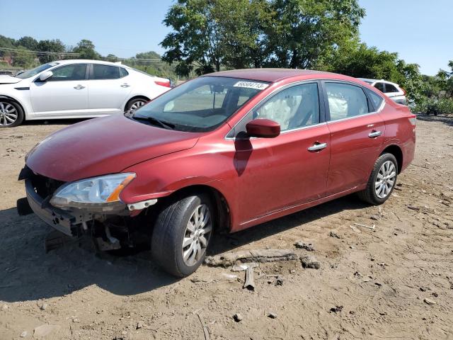 Photo 1 from auction – 2015 NISSAN SENTRA S with VIN 3N1AB7AP5FL664098