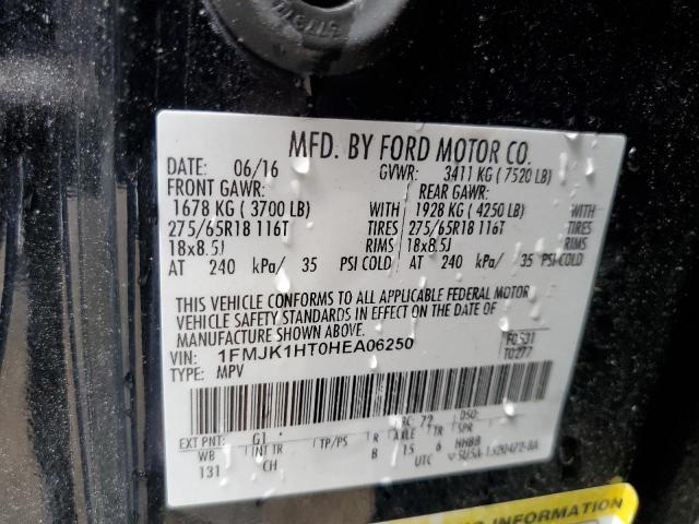 Photo 14 from auction – 2017 FORD EXPEDITION with VIN 1FMJK1HT0HEA06250