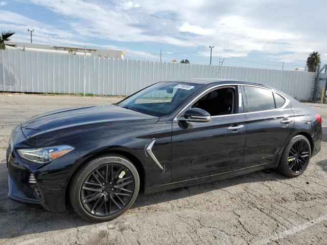 GENESIS G70 ELITE 2021 with VIN KMTG34LAXMU074656 - Photo from auction