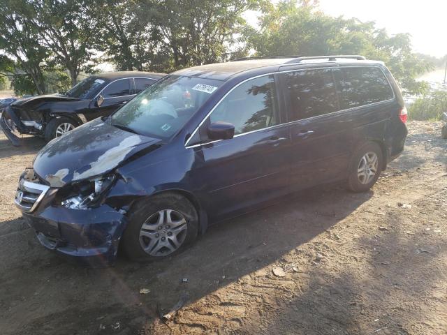 HONDA ODYSSEY EX 2006 with VIN 5FNRL38636B045243 - Photo from auction