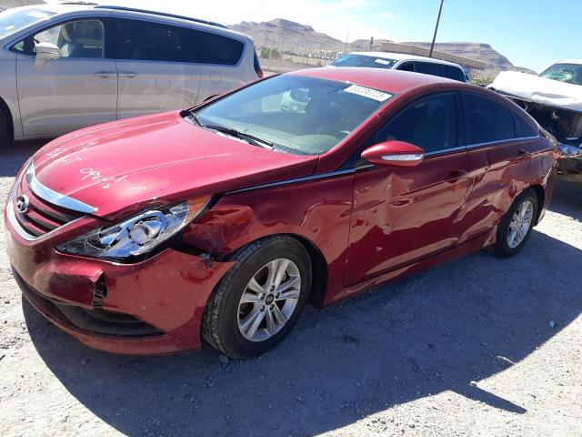 HYUNDAI SONATA GLS 2014 with VIN 5NPEB4AC3EH878872 - Photo from auction