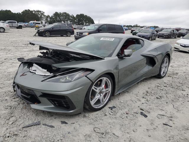 CHEVROLET CORVETTE S 2022 with VIN 1G1YB2D40N5105825 - Photo from auction
