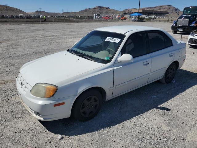 HYUNDAI ACCENT GL 2005 with VIN KMHCG45C15U647330 - Photo from auction