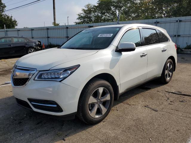 ACURA MDX 2016 with VIN 5FRYD3H23GB006769 - Photo from auction