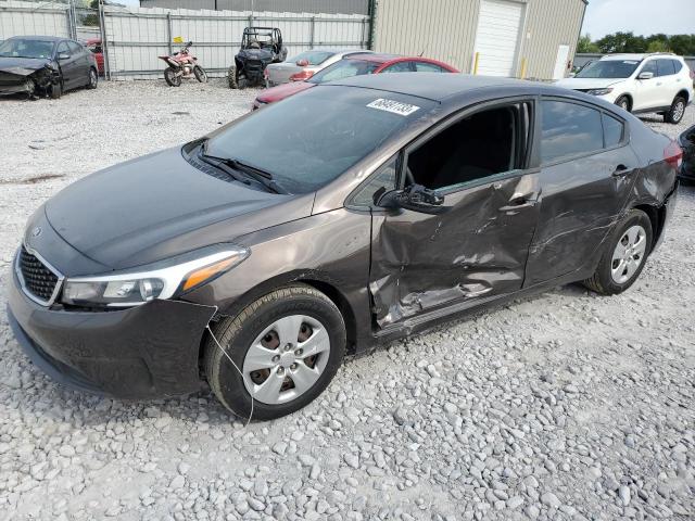 KIA FORTE LX 2017 with VIN 3KPFK4A76HE029898 - Photo from auction