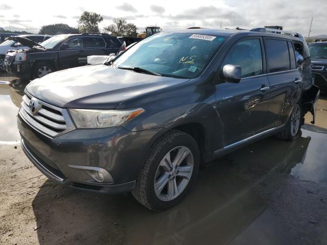 TOYOTA HIGHLANDER 2011 with VIN 5TDDK3EHXBS049833 - Photo from auction