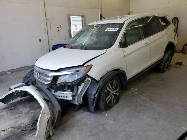 HONDA PILOT EXL 2016 with VIN 5FNYF5H86GB005742 - Photo from auction