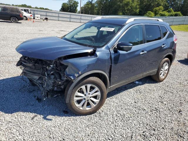 NISSAN ROGUE S 2015 with VIN KNMAT2MV3FP572368 - Photo from auction