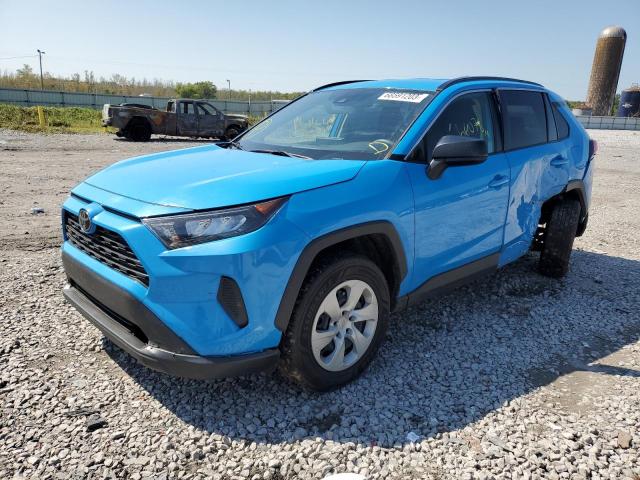 Photo 1 from auction – 2021 TOYOTA RAV4 LE with VIN JTMH1RFV3MD067326