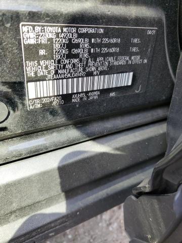 Photo 14 from auction – 2021 TOYOTA VENZA with VIN JTEAAAAH5MJ049492