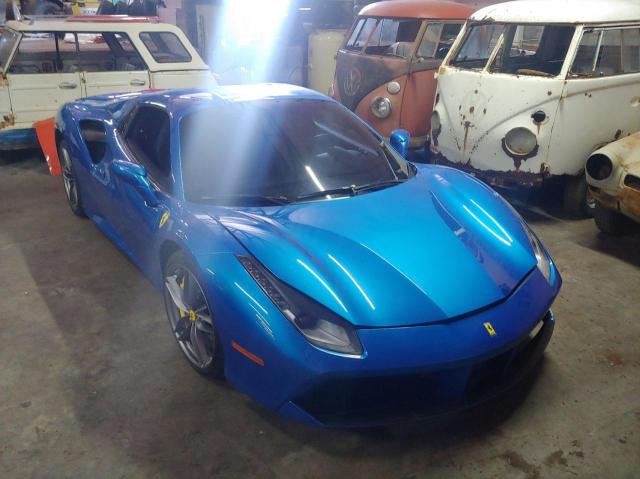 FERRARI 488 SPIDER 2017 with VIN ZFF80AMA5H0225989 - Photo from auction