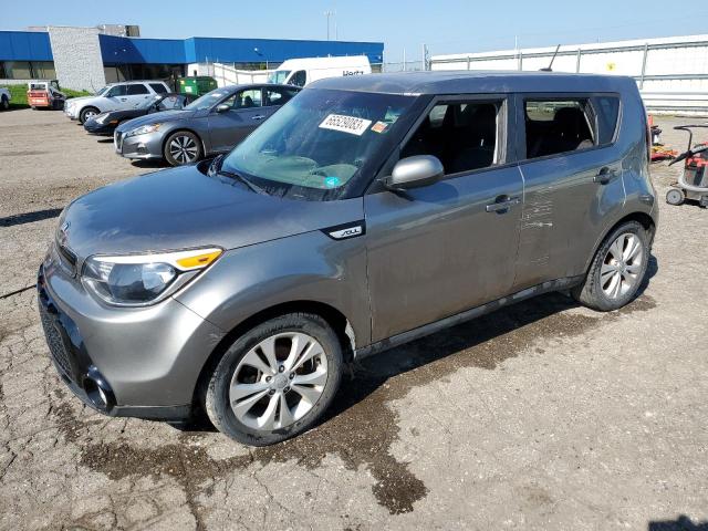 KIA SOUL + 2016 with VIN KNDJP3A57G7373016 - Photo from auction