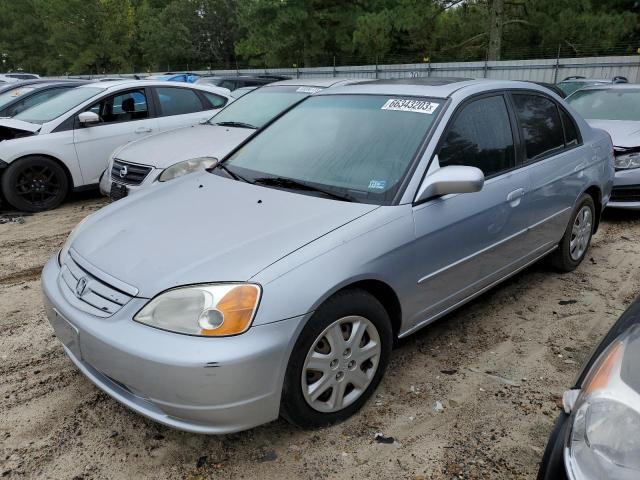 Photo 1 from auction – 2003 HONDA CIVIC EX with VIN 2HGES26733H503099
