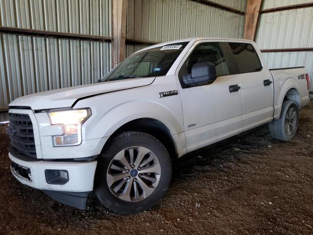 FORD F150 SUPER 2017 with VIN 1FTEW1CP3HKE35629 - Photo from auction