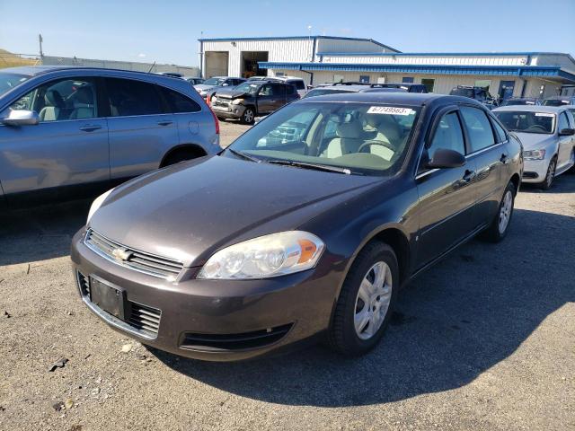 CHEVROLET IMPALA LS 2008 with VIN 2G1WB58K881254376 - Photo from auction