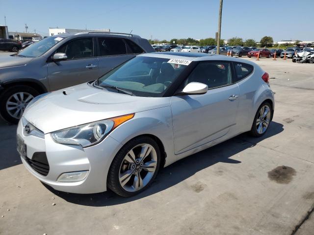 HYUNDAI VELOSTER 2013 with VIN KMHTC6AD9DU158789 - Photo from auction