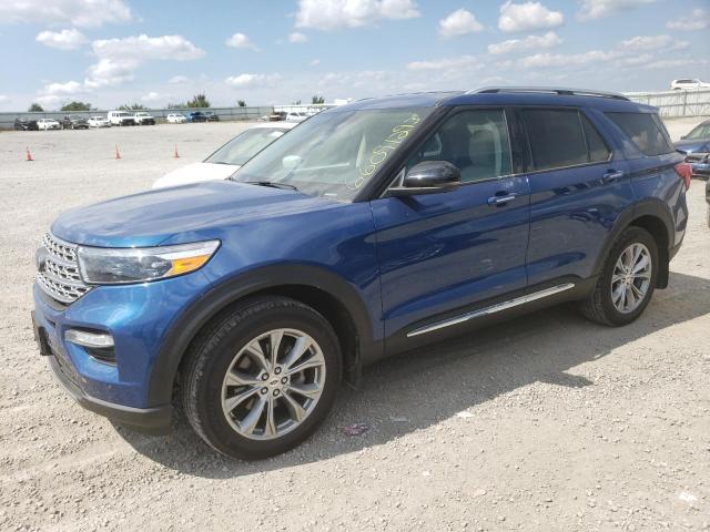 FORD EXPLORER L 2022 مع رقم تعريف المركبة 1FMSK8FHXNGB23748 - صورة من المزاد