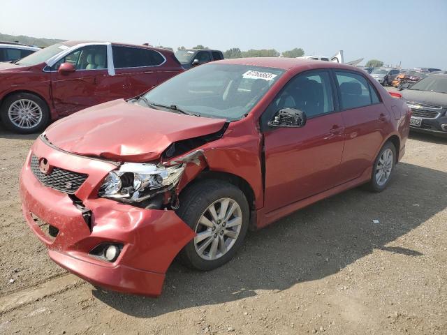 TOYOTA COROLLA BA 2009 with VIN 2T1BU40E59C186296 - Photo from auction
