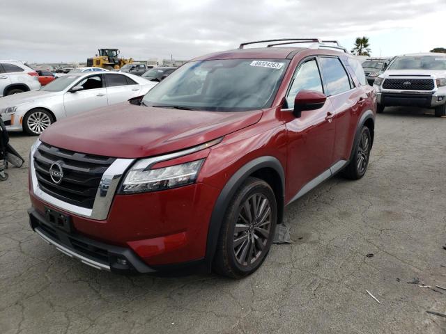 NISSAN PATHFINDER 2022 with VIN 5N1DR3CD8NC248215 - Photo from auction