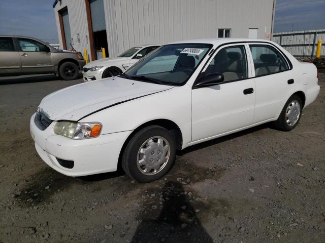 TOYOTA COROLLA CE 2002 with VIN 1NXBR12E42Z645626 - Photo from auction