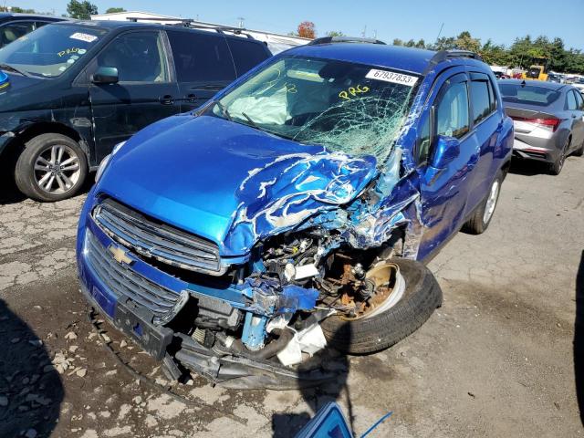 CHEVROLET TRAX 1LT 2016 with VIN KL7CJPSB5GB638189 - Photo from auction