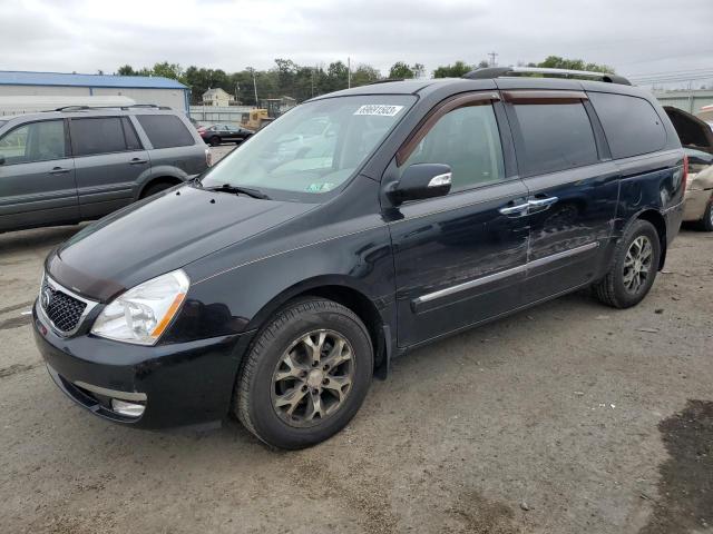 KIA SEDONA EX 2014 with VIN KNDMH4C72E6582519 - Photo from auction