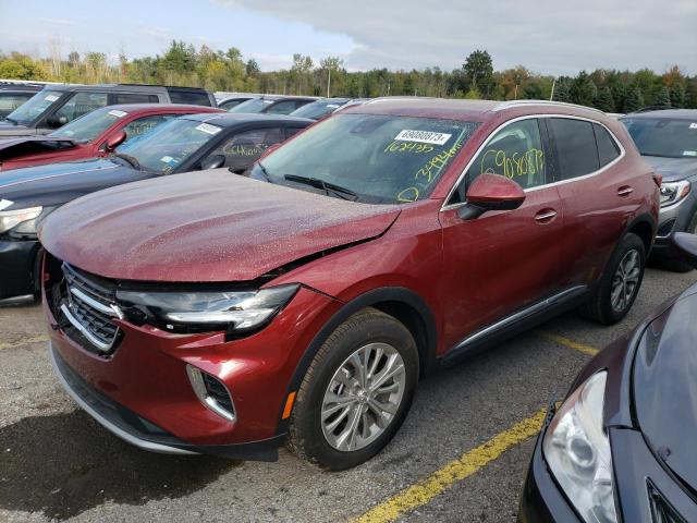 BUICK ENVISION P 2022 with VIN LRBAZLR49ND162435 - Photo from auction