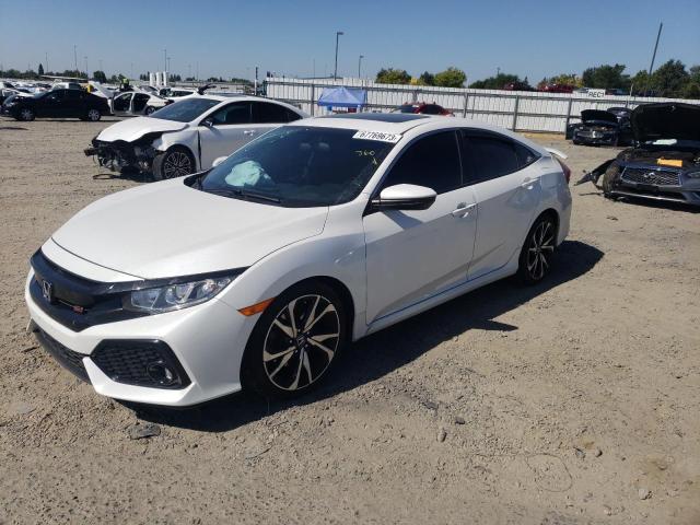 HONDA CIVIC SI 2019 with VIN 2HGFC1E59KH701163 - Photo from auction